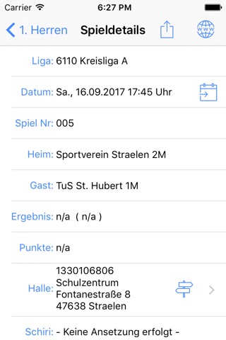 TuS St. Hubert Handball screenshot 3