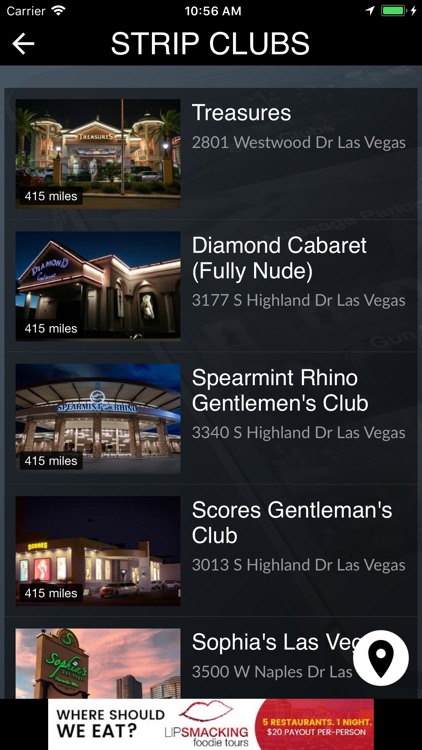 VEGAS KICKBACK APP