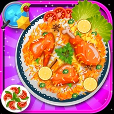 Activities of Biryani Maker:Girls Cooking Game