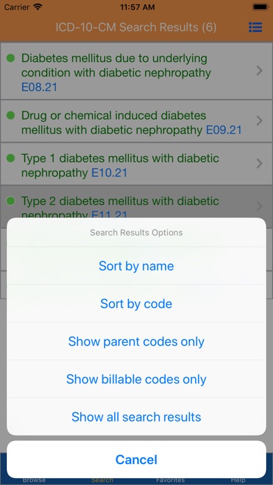 Ascriva ICD-10-CM screenshot 3
