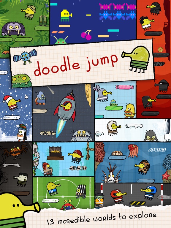 Doodle Jump HD Screenshots