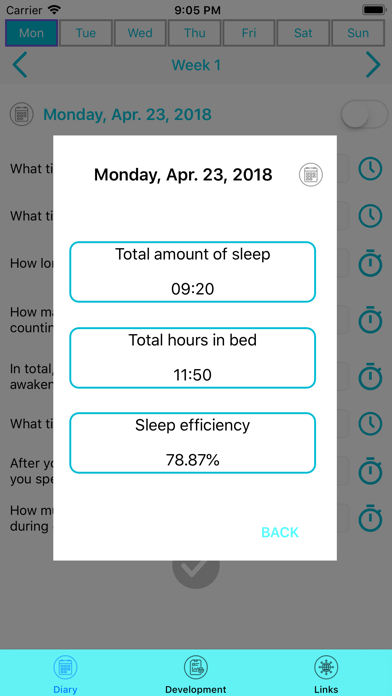 Sleep-Diary screenshot 3