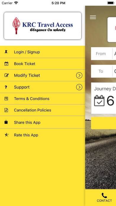 KRC  Travel Access screenshot 2