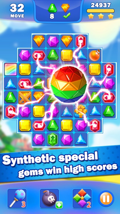 Jewel Crush®- Match 3 Games screenshot-0