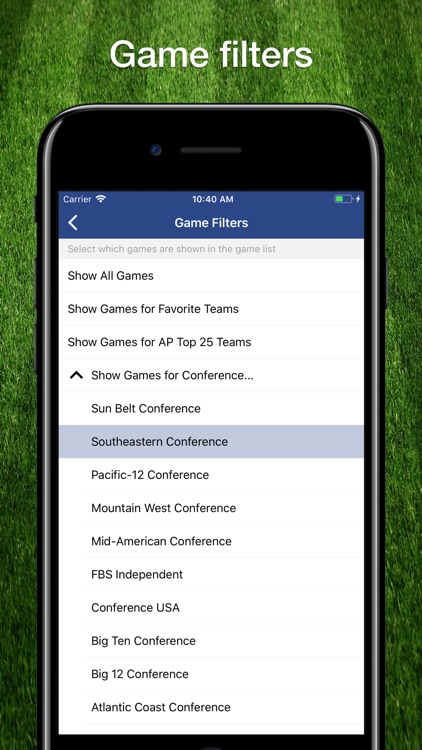 College Football Scores, Stats screenshot-4
