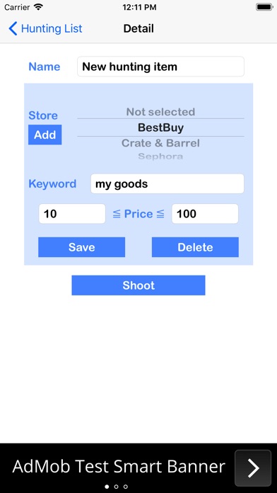 Shopping Hunter screenshot 2