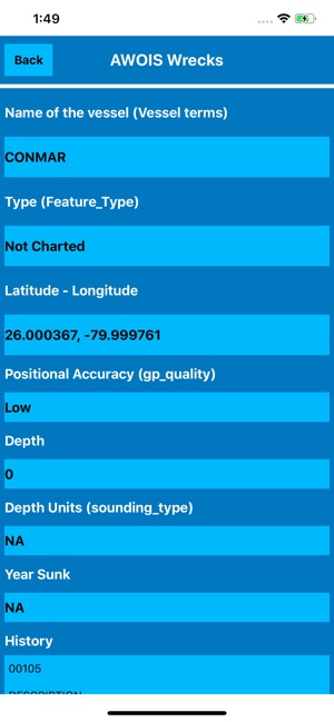 Noaa Wrecks & Obstructions MGR(圖2)-速報App