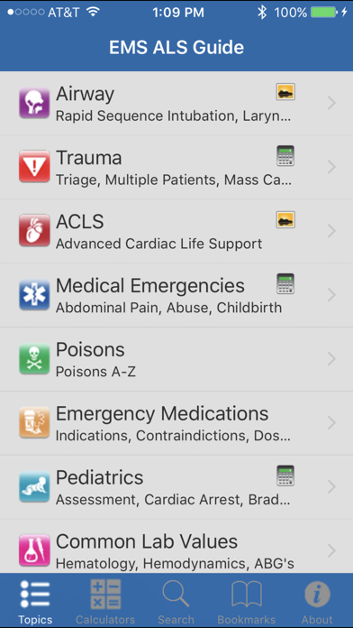 EMS ACLS Guide Screenshot 1