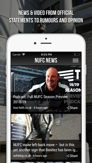 NUFC News App