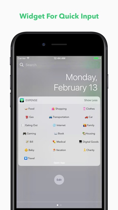 出費ノート (My Expense App) screenshot1