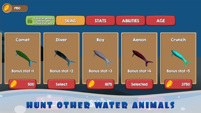 Big Whale Ocean Life Sim 3D screenshot 2