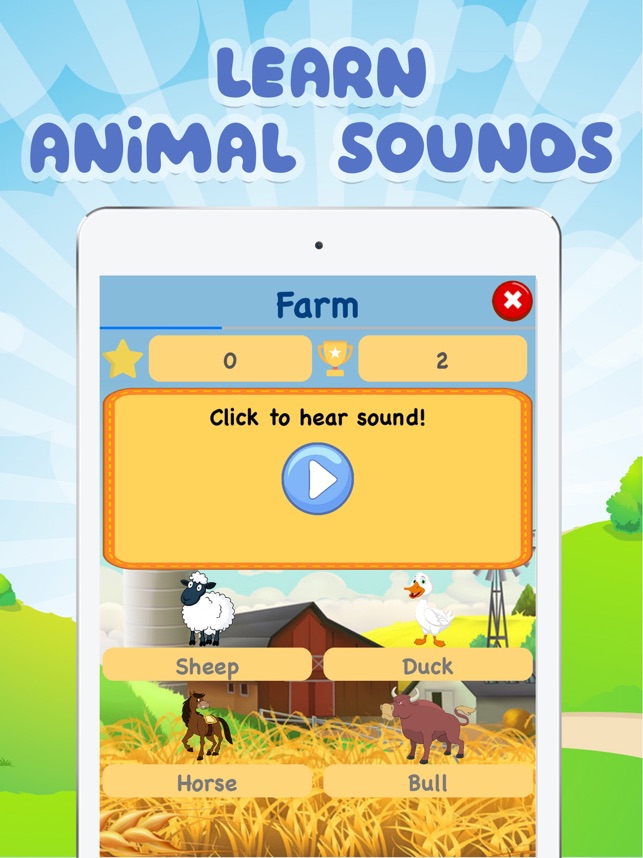 Animal Sounds - Learn & Play on the App Store