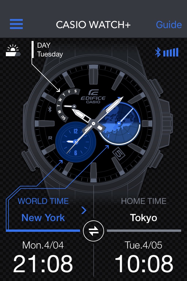 CASIO WATCH+ screenshot 2