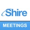 The Shire Meetings App is the mobile application supporting Shire Meetings and Events