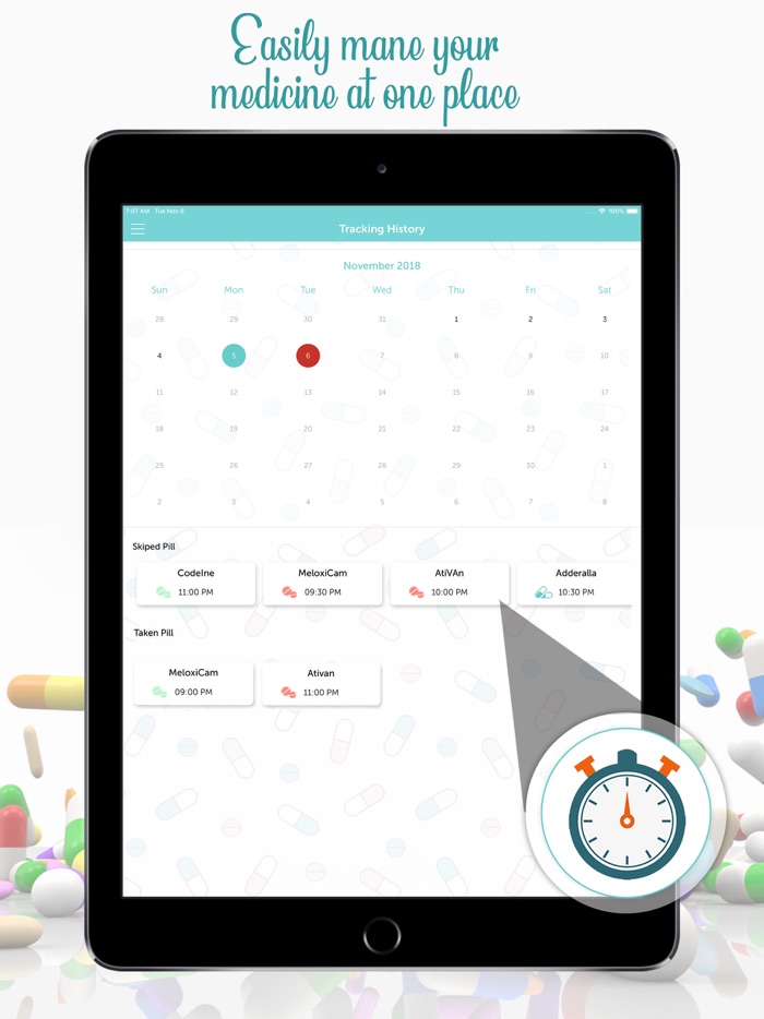 Pill Reminder - Pill Tracker