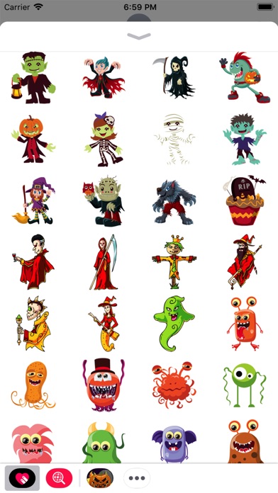 Scary Ghost n Zombie Stickers screenshot 4