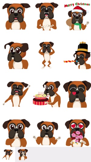 BoxerMoji - Boxer Dog Emoji