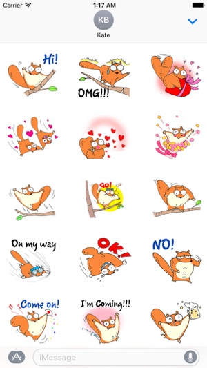 Cute Flying Squirrel Sticker