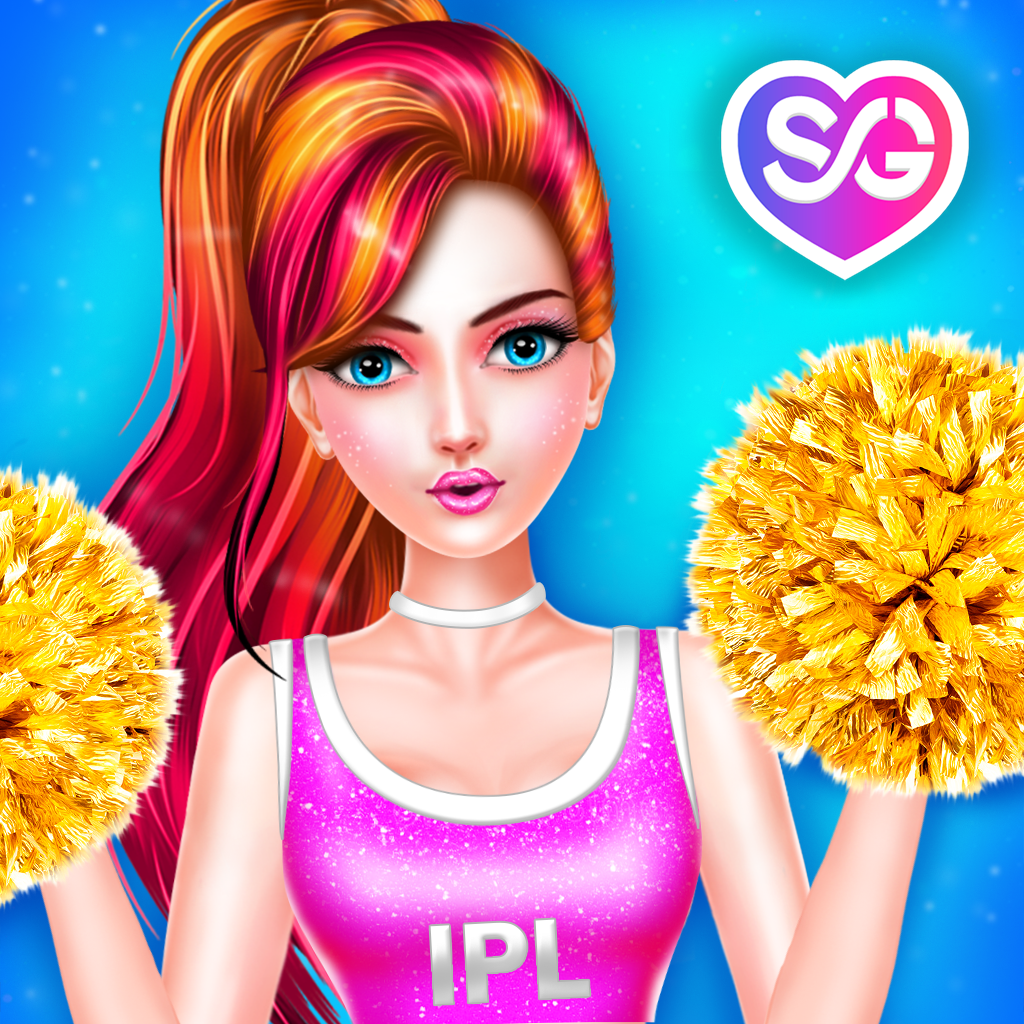 IPL Cheerleader Beauty Salon App Icon