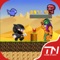 With the familiar style of play Jungle Adventure game Ninja Smash World will let you return to childhood fierce childhood with 4-button handheld gaming