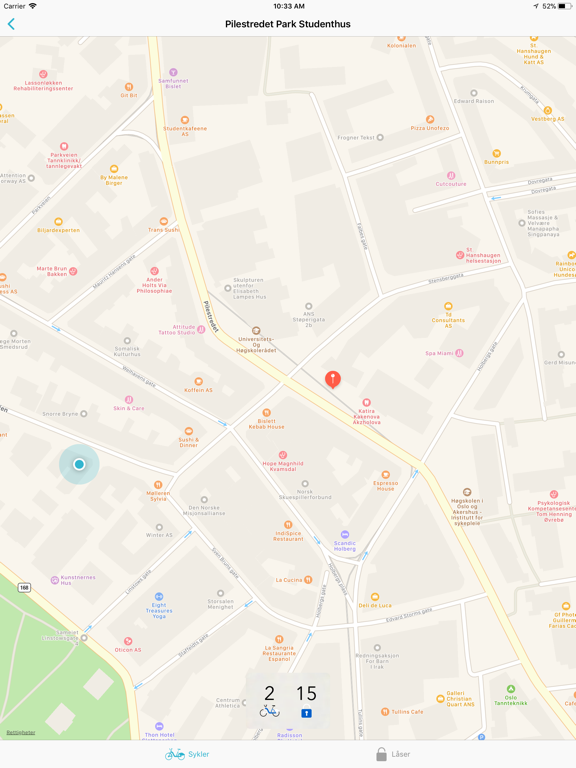 Screenshot #6 pour Finn Sykkel - En bysykkel app