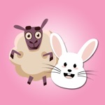 Sheep  Bunny Stickers
