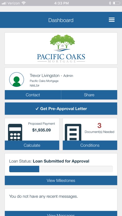 Pacific Oaks Mortgage screenshot 2