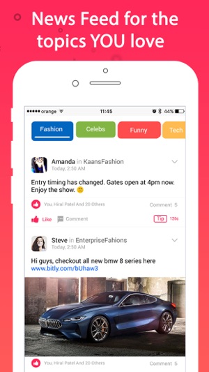 TipIt - Go Live, Chat-rooms(圖3)-速報App