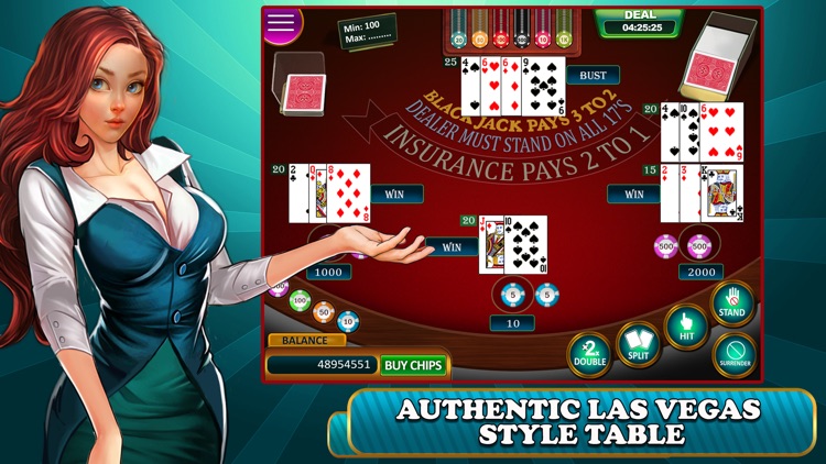BlackJack - Casino Style! screenshot-4