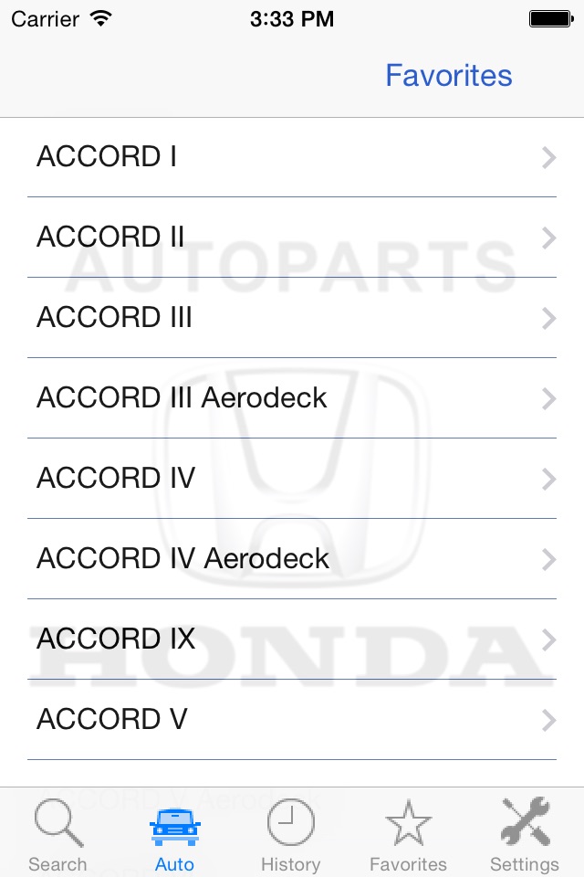 Autoparts for Honda screenshot 4