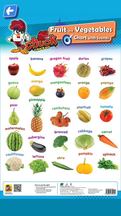 Chuck Chicken Chart With Sound