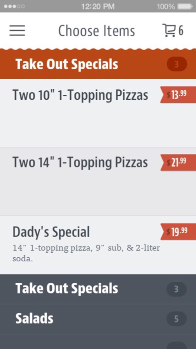 Dad's Pizzeria screenshot 3