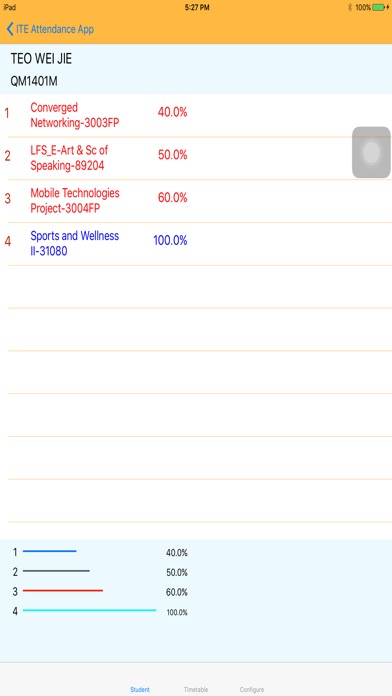 ITE Attendance screenshot 3