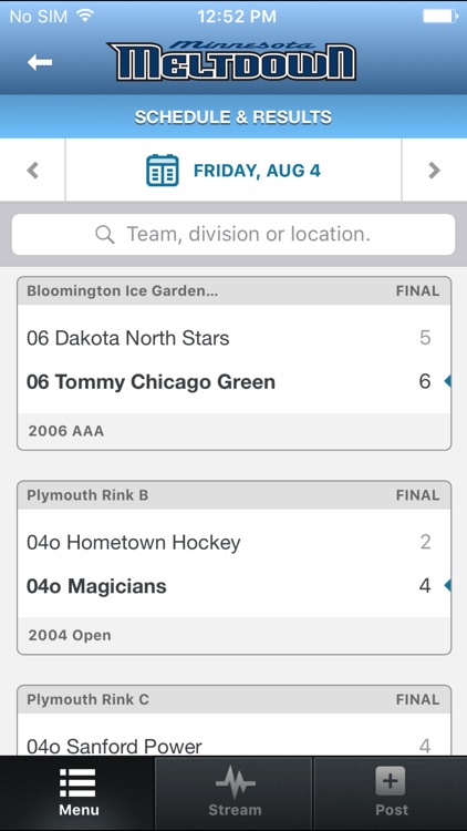 MN Meltdown Tourney
