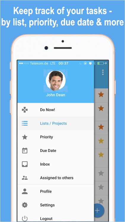 ToDo and Shopping List App