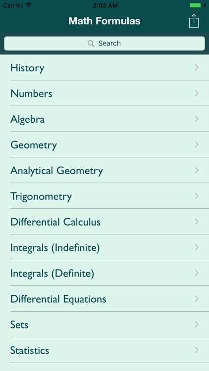 Math Formulas guide