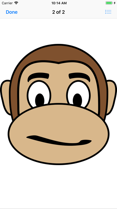 Monkey Face Emoji Stickers screenshot 3