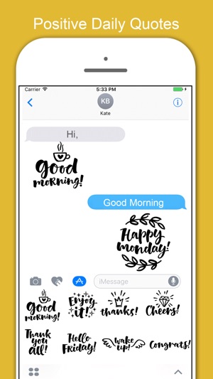 Daily Positive Affirmations Stickers(圖4)-速報App