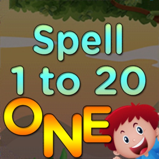 1 to 20 numbers spelling game iOS App