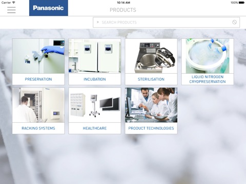 Panasonic Healthcare screenshot 2