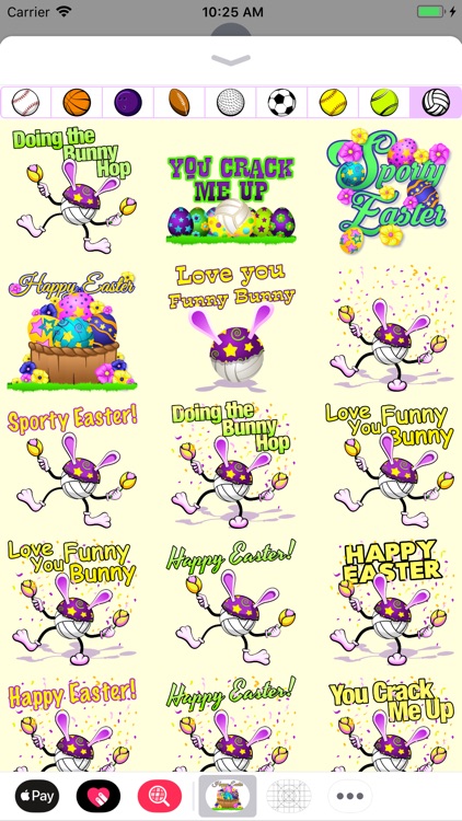 Easter Sports Sticker MegaPack screenshot-8