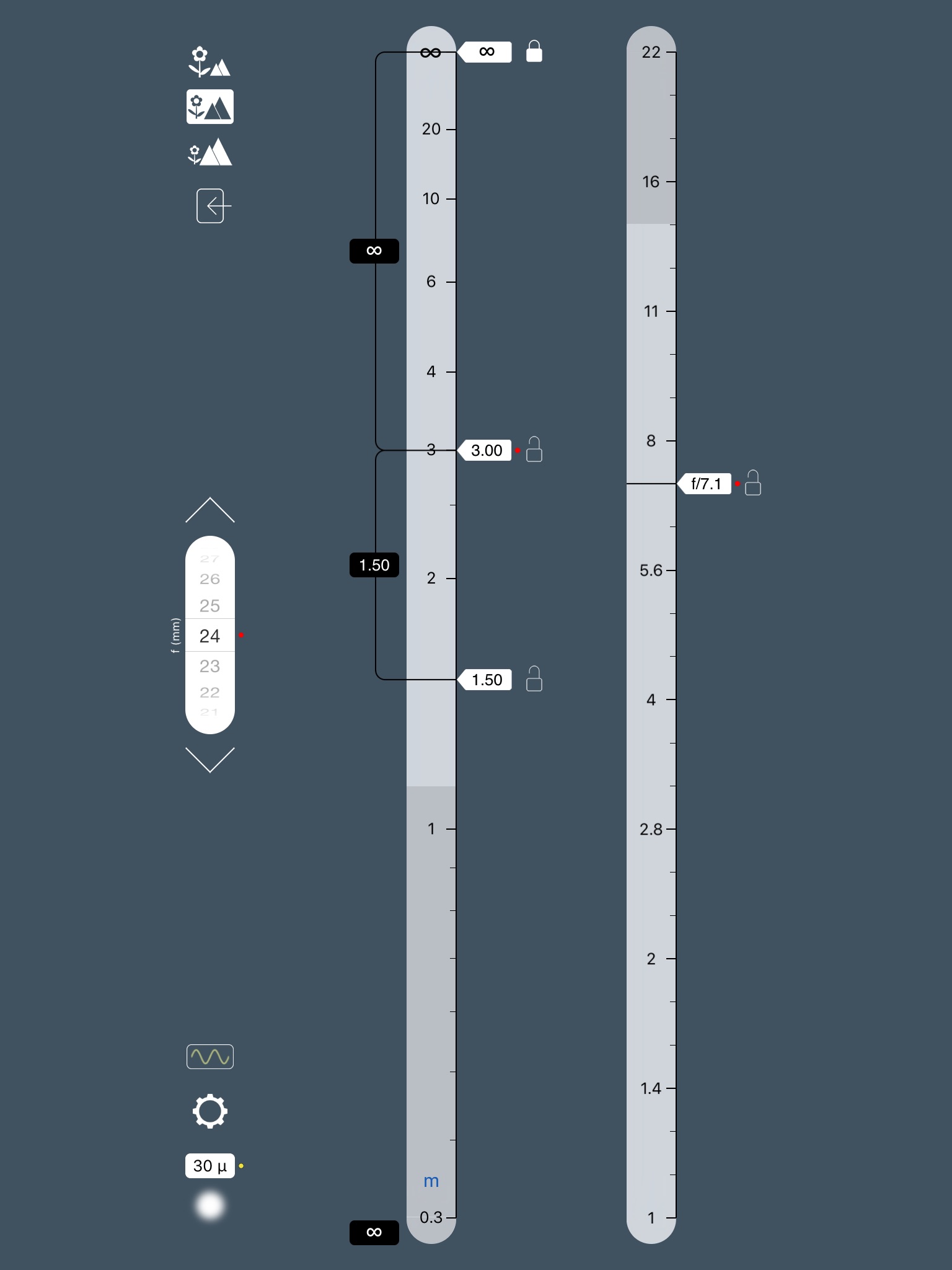 TrueDoF-Pro DoF Calculator screenshot 2