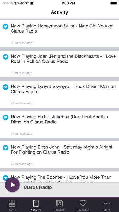 Clarus Radio screenshot 2