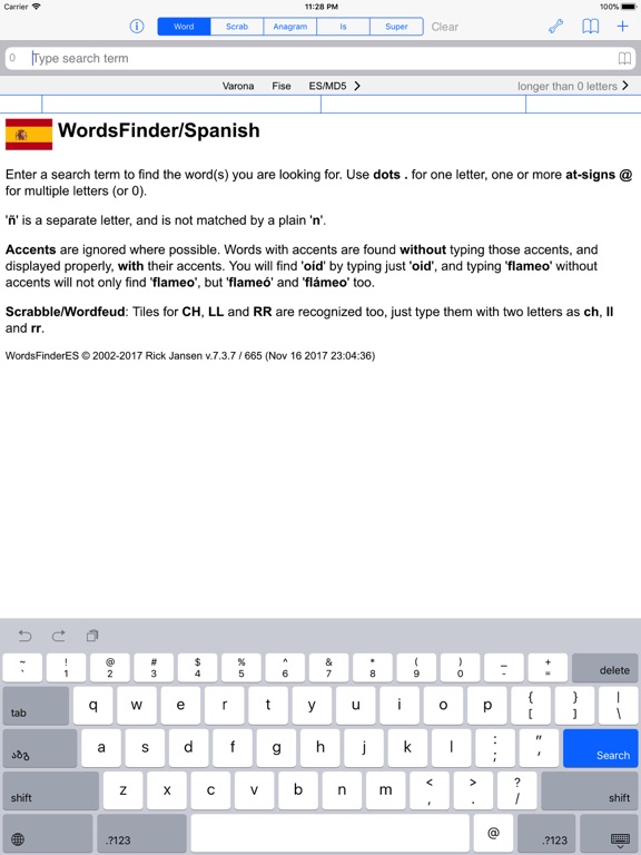 Espanol Words Finder Pro App Price Drops