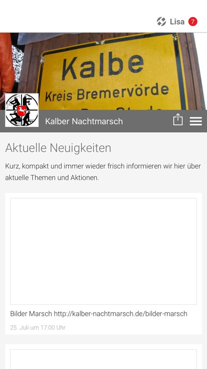 Kalber Nachtmarsch