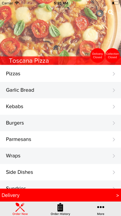 Toscana Pizza Gateshead screenshot 2