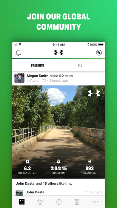 Map My Hike+ by Under Armour Screenshots
