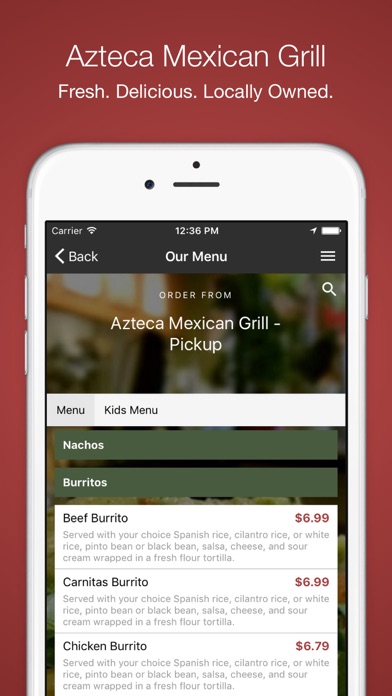 How to cancel & delete Azteca Mexican Grill - Order from iphone & ipad 2