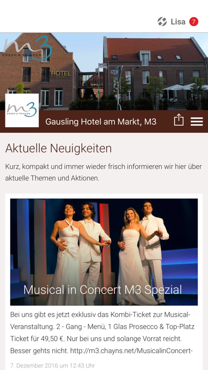 Gausling Hotel am Markt, M3