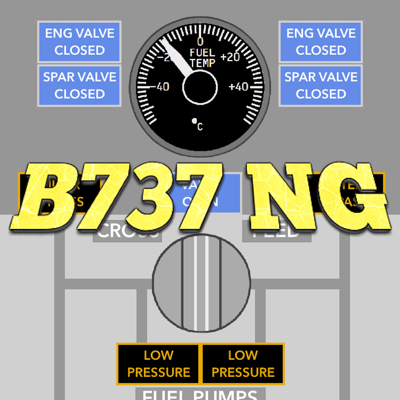 B737 NG fuel system